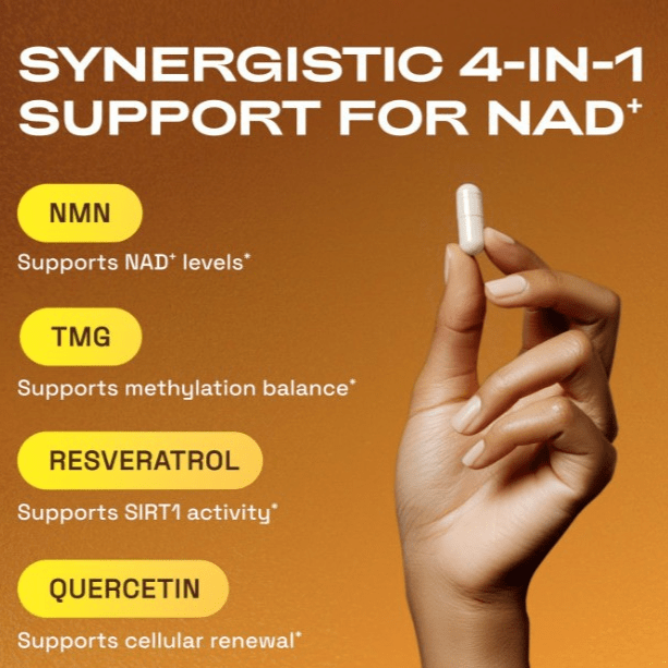 NAD+ Capsules for Dietary Support Medicine in - Health Spurt