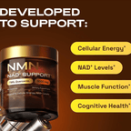 NAD+ Capsules for Dietary Support Medicine in - Health Spurt